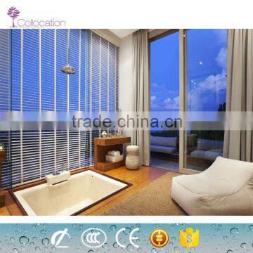 New design aluminum windows with adjustable louver shutter