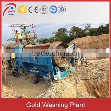Rotary Drum Type Sand Gold Separating Sieve, River Gold Washing Equipment photo-6