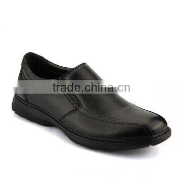 2016 Handmade custom made new style comfortable soft black classy men genuine leather dress shoes