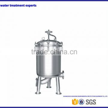 stainless steel cartridge filter housing/water filter housing