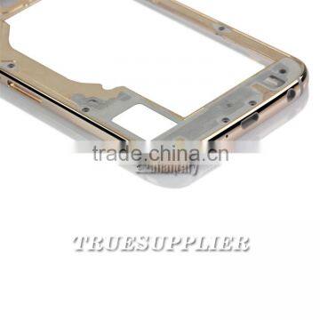 The latest Design Gold plated middle frame for SAMSUNG S6 Rose Gold Middle Frame for S6