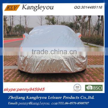 Outdoor dustproof silvery sun protection waterproof car cover