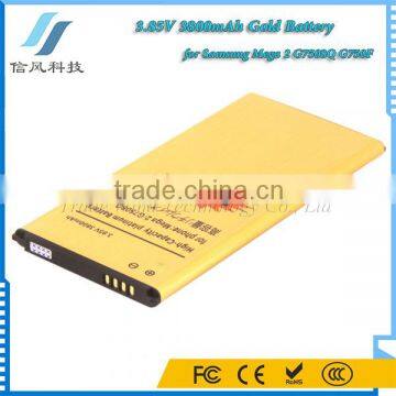 G7508Q G750F Cellphone Battery for Samsung Mega 2 3800mAh Golden