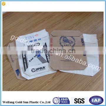 Cheapeat fancy promotion eco vacuum cement bag/50kg cement bag/pp promotion valve bags wholesale