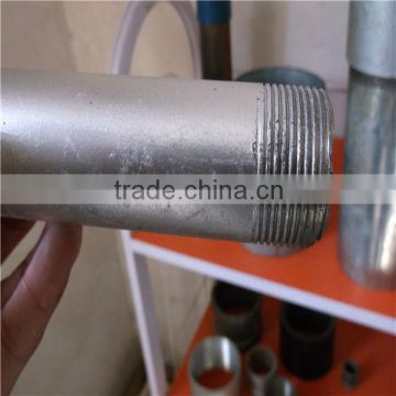 ERW welded galvanized round steel pipe/tube