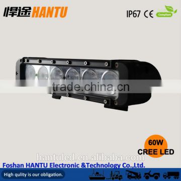 single row slim housing car light harley 7inch led headlight 4x4 offroad led working light