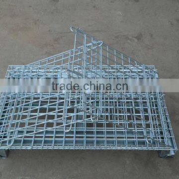 steel cage container for rack