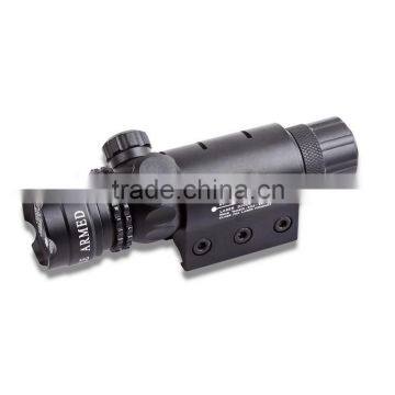 Laser Rifle Scope Adjustment Hunting Riflescope Red and Green Laser Sight photo-3