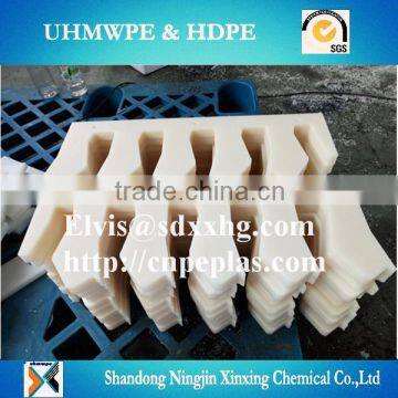 resistance UHMWPE parts/customized machine parts/cnc machine processed part