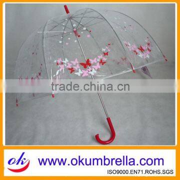 transparent umbrella custom printing manufacturer China