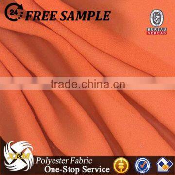 High quality crepe pearl chiffon fabric