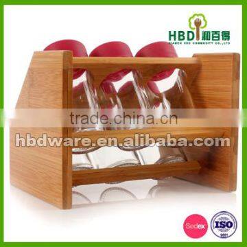 Eco Friendly Bamboo Spice Jar Rack Wholesale for the Home photo-5
