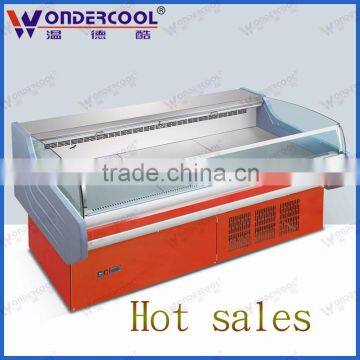 2M New Style commercail used supermarket meat freezer