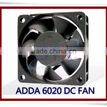 AG 6020 ADDA 12V/24V DC Cooling FAN 60x60x20mm