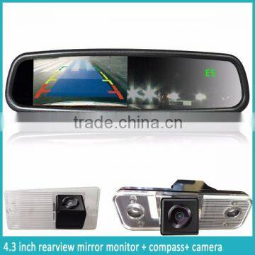 2016 New Design 4.3 Inch High Brightness Car Rearview Monitor With Bluetooth Function photo-5