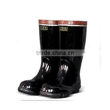 Safety Boots with Steel Toe Rubber Material