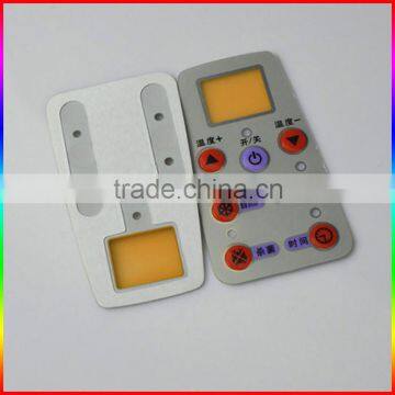 Carbon paste printed circuit membrane switch for electronic scales