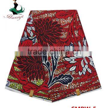 SMRW-1 Real wax fabric African printed Jave wax fabric