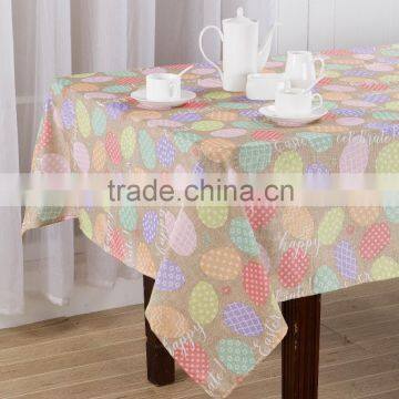 Colorful Printed Table Cloth Polyester Fabric