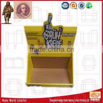 Manufacture cardboard color display box