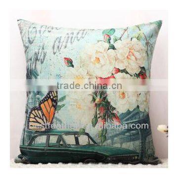 100% Short Soft Velvet Printing Cushion photo-3