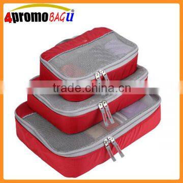 Waterproof Packing light travel organizer bag Storage Bag packing cubes travel organizer