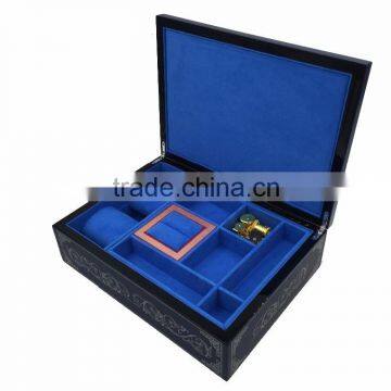 Gloss lacquer wooden packaging box,jewel collection box, Colorful Jewelry Box Jewel Boxes