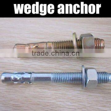 China Supplier,anchor Manufacturing, Low Price Zinc Plated High Quality Wedge Anchor