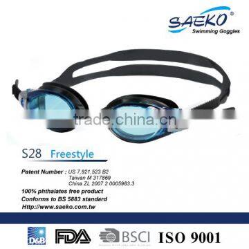 Freestyle - Classic Adjustable Strap UV protection Swimming Goggles Anti-Fog Adult