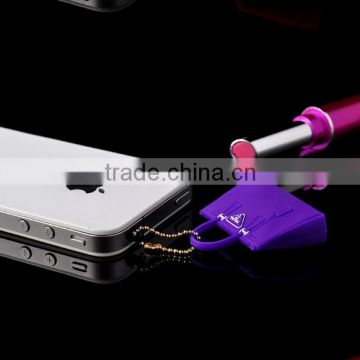 New design cell phone anti dust plug