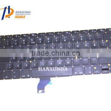 Wholesale Replacement NOR keyboard without backlight for rMBP A1502 Norway version keyboard