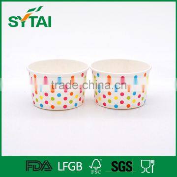 Eco-friendly Disposable Custom Design Paper Ice Cream Cups
