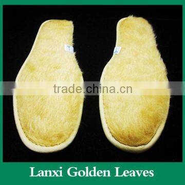 hot sale winter latex foam insole sheep fur warm insole wool felt insole