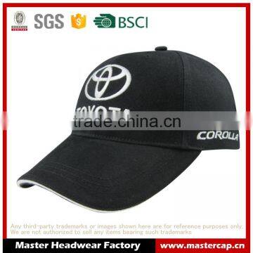 Hot sell 100% cotton custom promotional caps/hats without embroidery