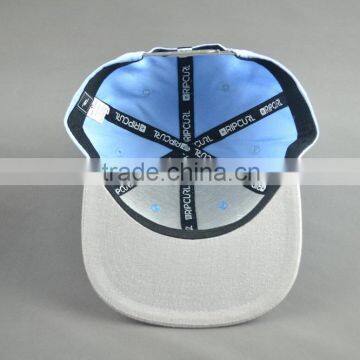 Hi Quality Custom 100% Cotton Twill 6-panel Snapback Cap photo-6