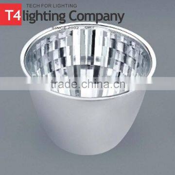 Led flashlight parabolic aluminium reflector