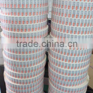 Low price hot sale price sticker use in market self-adhesive vinyl sticker