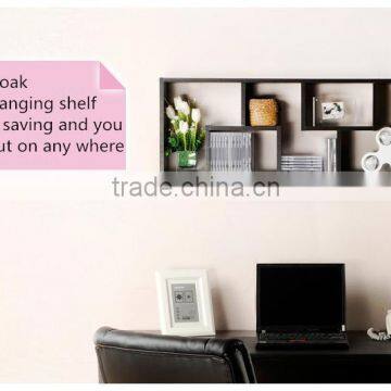 wall-hung type bookcase bookshelf