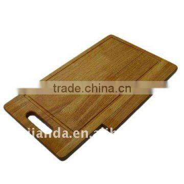 wooden square cutting board