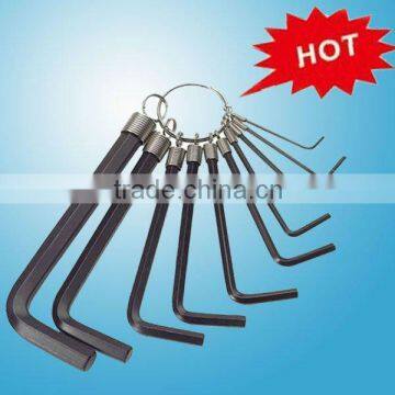 2012 Hot Product Hex Key Set On Ring Bicycle Tools