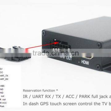 HD DVB-T7000 Car Satellite tv Receiver DVB-T Mpeg4 H.264 One Tuner High Speed photo-3