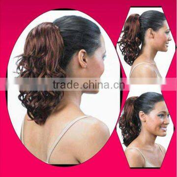 Elegant Beyonce Style Fashion Human Hair Ponytail