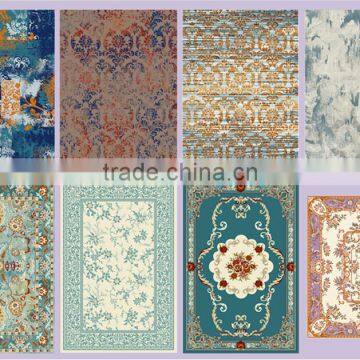 Green Material Easy to Clean Fashionable Design Area Rugs photo-3