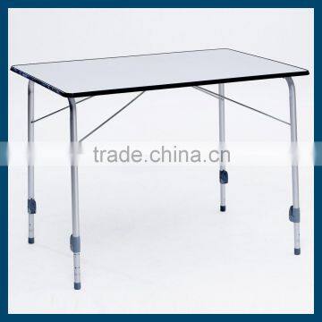Metal Folding Table With Injection Border and MDF Table Board photo-2