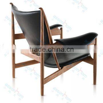 Chieftain Chair Wooden Lounge Chair #AWF23