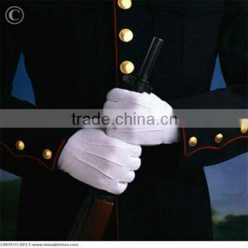 waiter ceremony gloves uniforms for marching band gloves