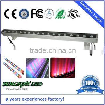 DMX Contorller Outdoor Wall Mounted LED Wall Washer 24W 24V