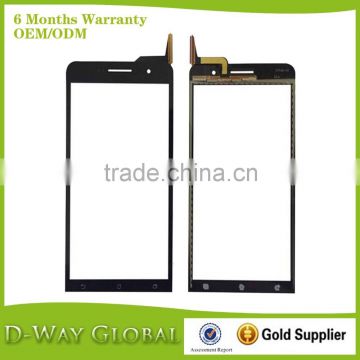 Nice After-sale Factory Price Replacement Touch Screen Digitizer for Asus zenfone 6 Touch