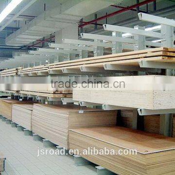 Plywood Storage Rack Industrial Steel Cantilever Shelving