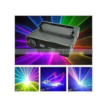 Professional Lanling 2W 25kpss ILDA Animation RGB laser stage light